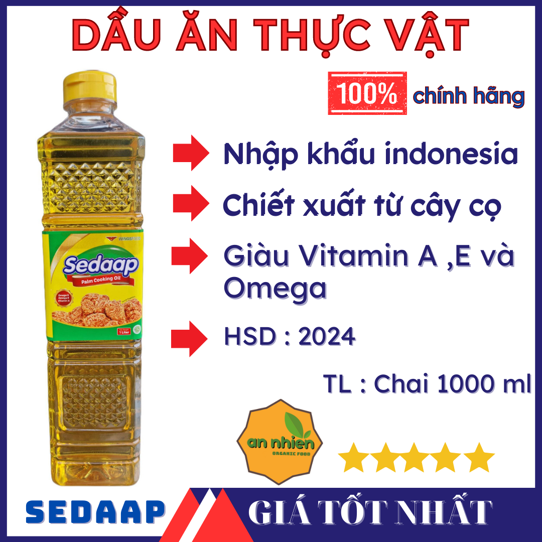 Dầu ăn Sedaap - Indonesia (1 Lít)