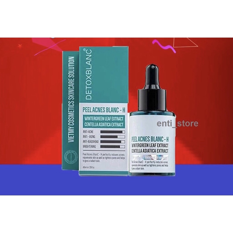 [ Cam kết -Chính hãng-giá sĩ- DetoxBlanC] Serum Mụn  DetoxBlanC Lộc Đề