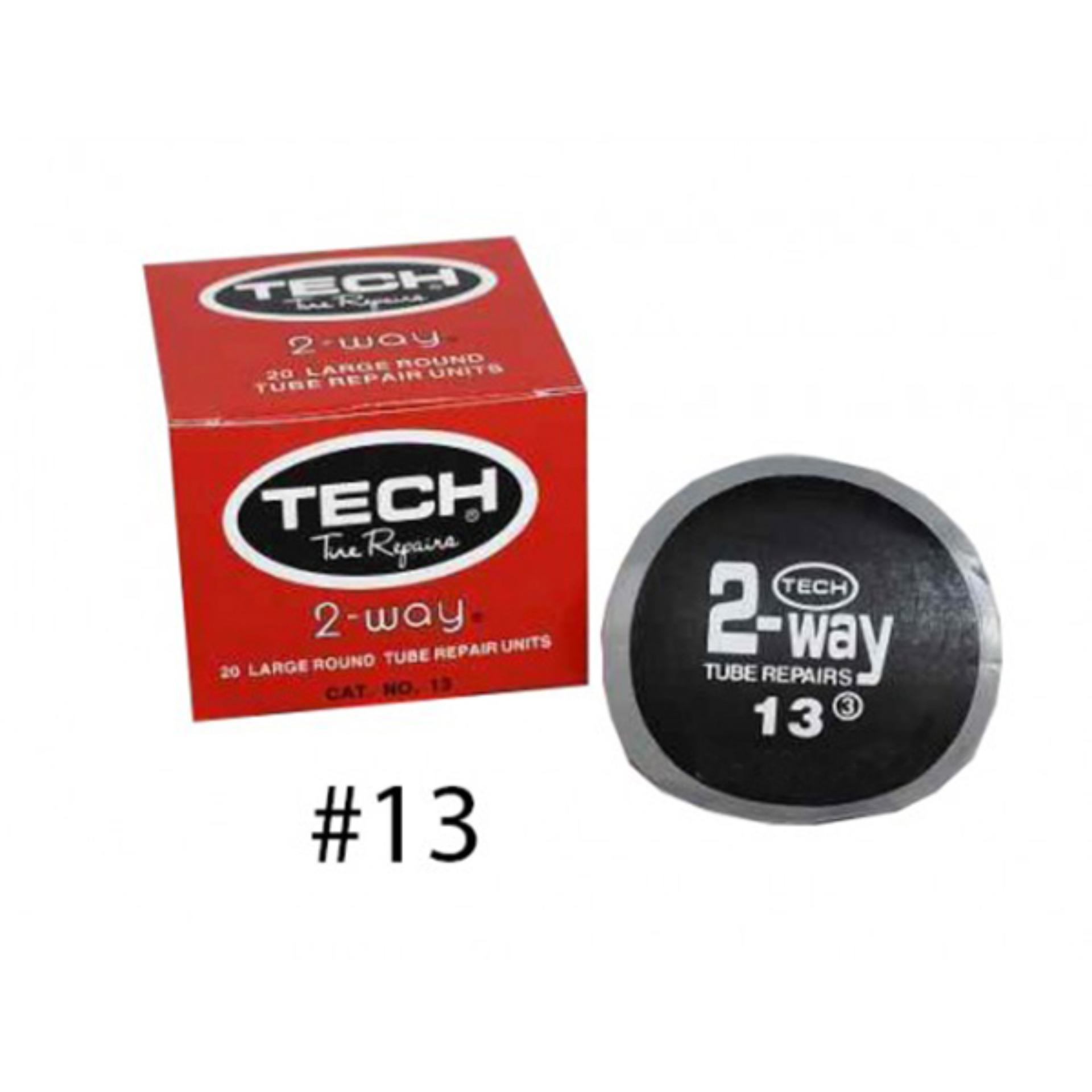 Hộp 20 miếng vá săm ô tô, xe máy Tech 13 (Tròn, 80mm)