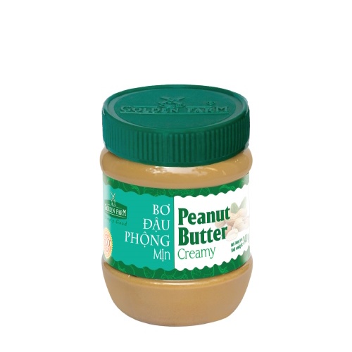 Bơ đậu phộng Golden Farm (510g)