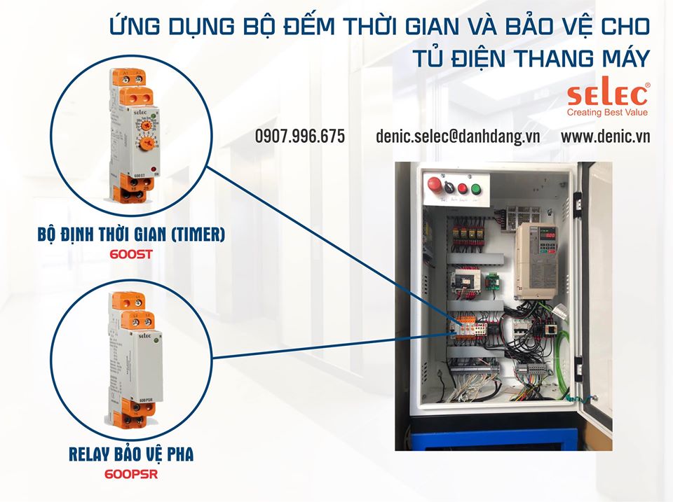 [HCM]Bảo vệ pha 600PSR-280/520| Selec