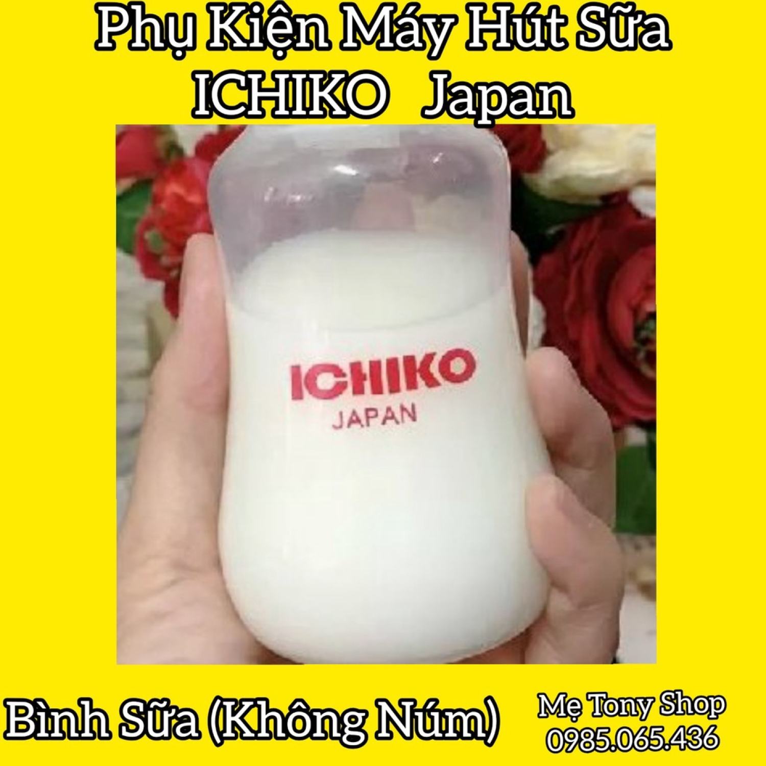 HCMChính Hãng Bình Trữ Ichiko-Máy Hút Sữa Điện Đôi ICHIKO 1 cái