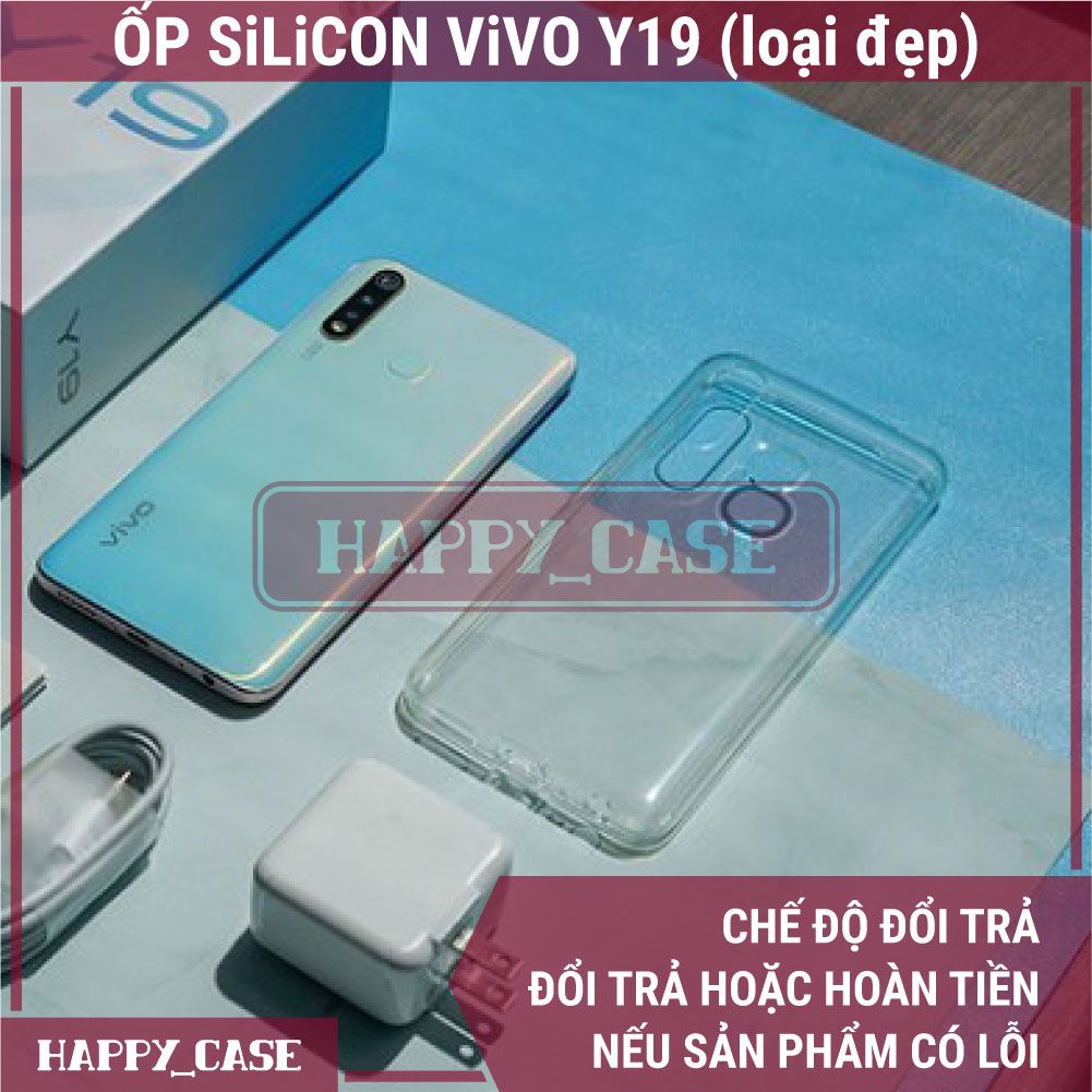 Ốp Lưng Điện Thoại ViVO Y19 (Loại Đẹp) Thin Transparent Silicon
