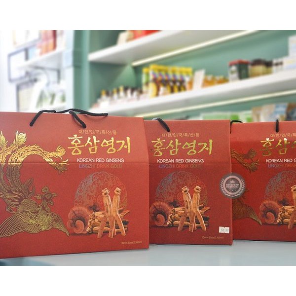 [HCM]Nước Sâm Linh Chi Pocheon 70ml x 30 gói