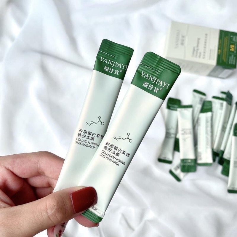10 gói mặt nạ ngủ thạch colagen