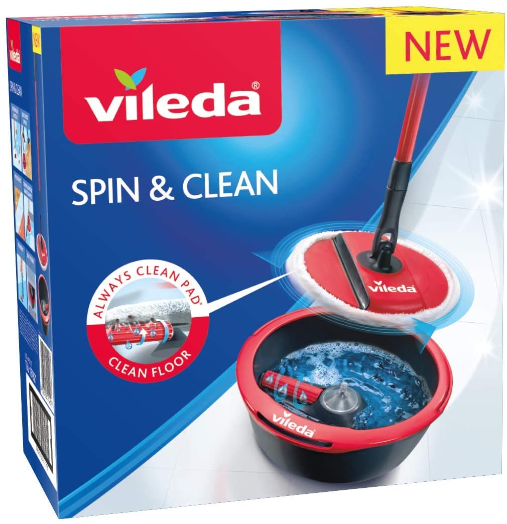 BỘ CÂY LAU NHÀ THÔNG MINH VILEDA SPIN & CLEAN