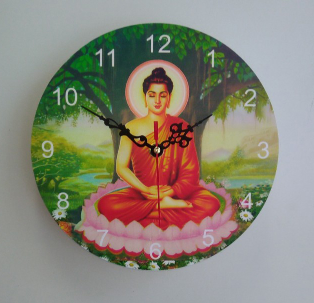 Đồng hồ treo tường Phật Giáo -1 ( Gốc Bồ Đề)
