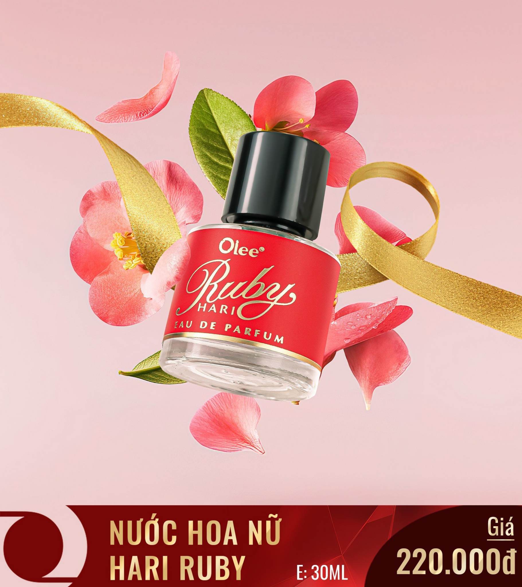 Nước Hoa Nữ Ngọt Ngào Olee Ruby  GIÁ 2 CHAI