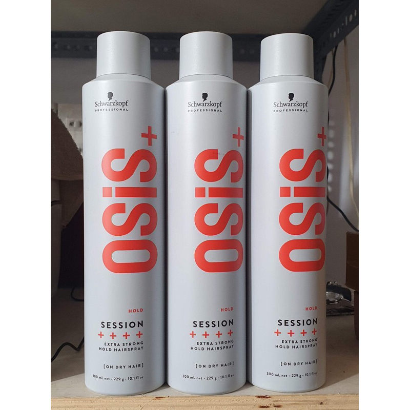 [HCM]Keo Giữ Nếp Tóc Cứng Khô Nhanh Osis+ Session 300Ml