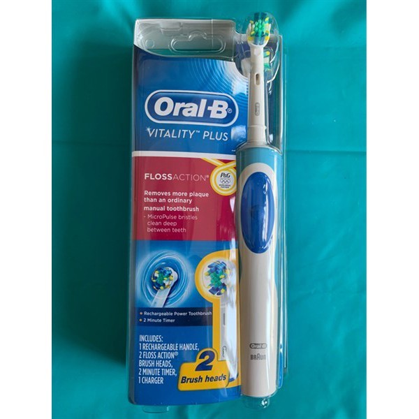 [HCM][ bàn chải răng sạc điện ] Oral-B Vitality Plus - Floss Action - hàng Úc