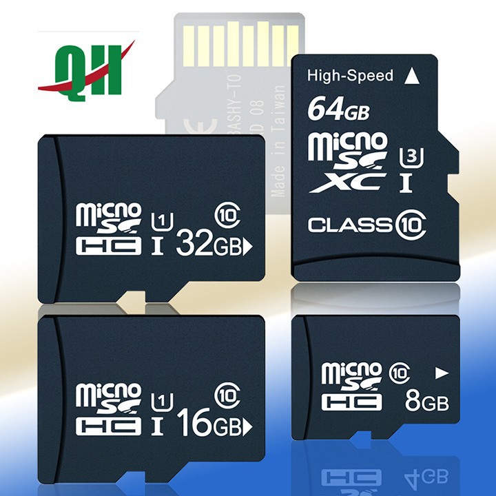 Thẻ Nhớ MicroSD 32GB 64GB Class10 Tốc Độ Cao