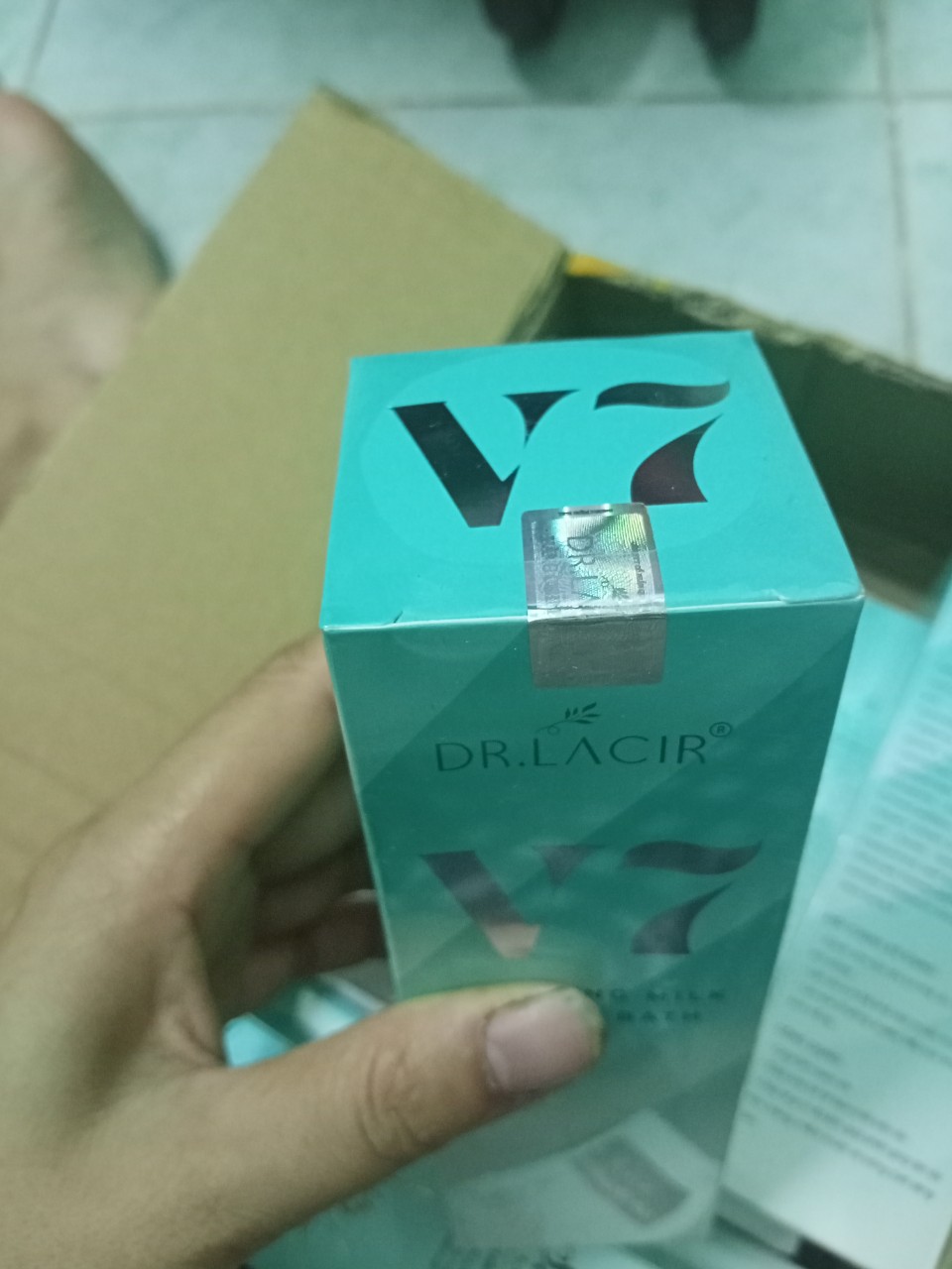 [Mẫu mới] [Xả kho ]Tắm trắng khô V7 Lamer Dr Lacir