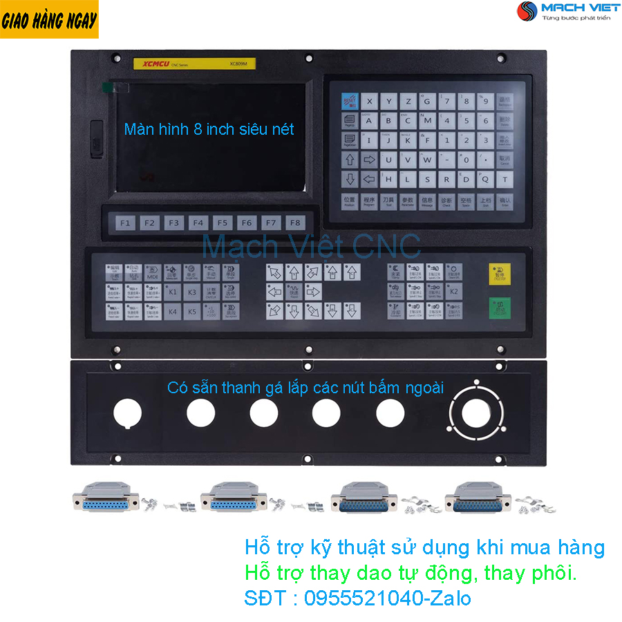 Bộ điều khiển máy phay CNC công nghiệp XC809DE - 5 trục