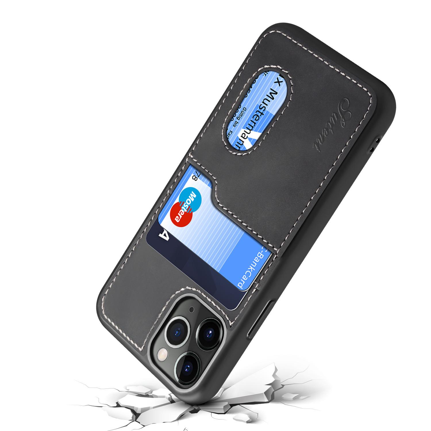 Ốp lưng da cao cấp và đựng thẻ cho iPhone 11/  iPhone 11Pro/ iPhone 11 Pro Max