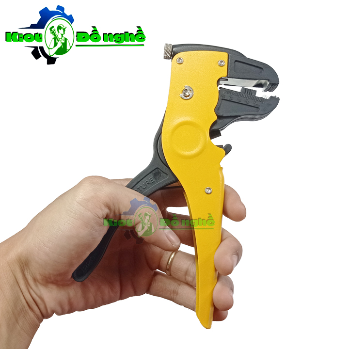 Kìm tuốt dây điện tự động TOLSEN 38050-Kìm tuốt dây, kìm cắt dây điện 2 trong 1 - KIOT ĐỒ NGHỀ