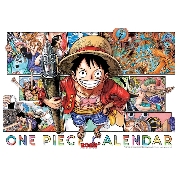 Lịch Manga Treo Tường One Piece 2022