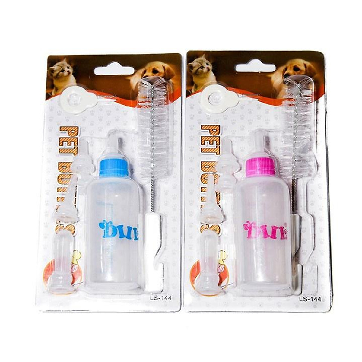 Set Bình Bú Sữa Cho Chó Mèo Con
