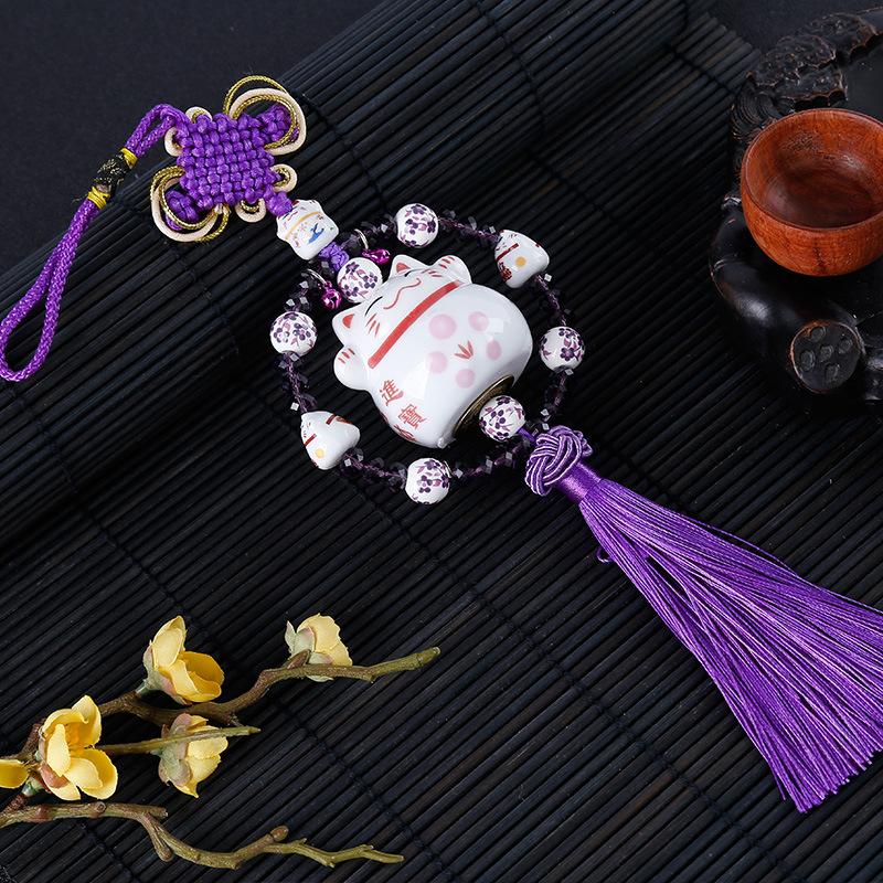 Mèo maneki neko, mèo may mắn, trang trí