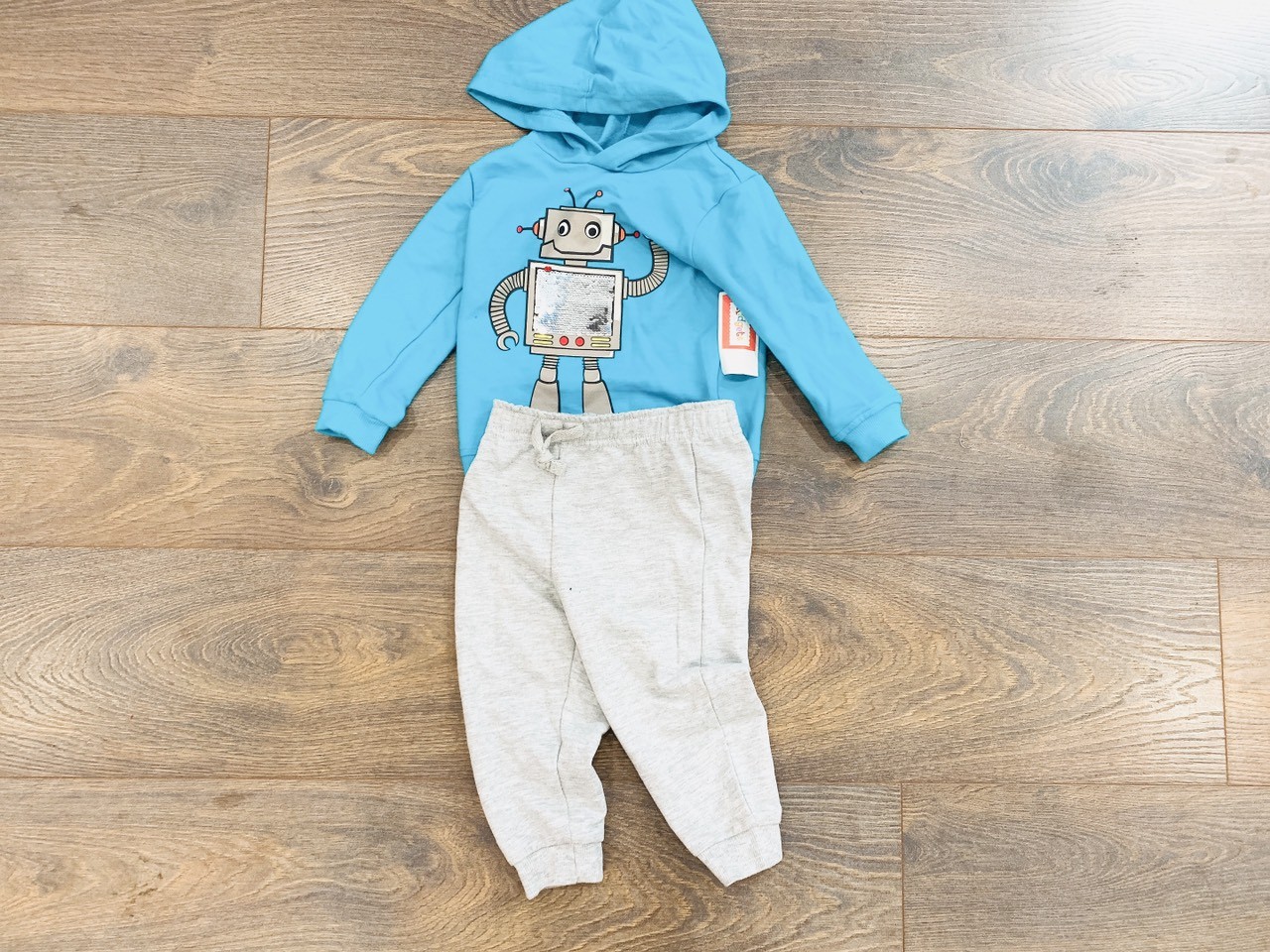 Bộ nỉ da cá Mickey cho bé trai xuất dư xịn size 1-4T