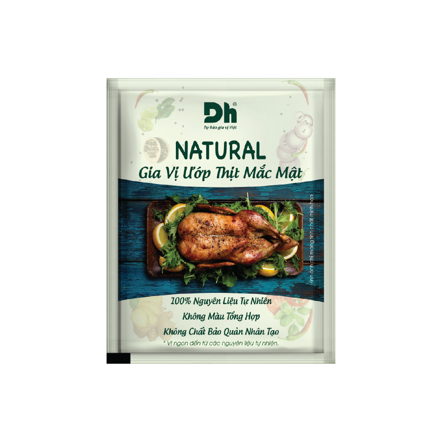 NATURAL Gia Vị Ướp Thịt Mắc Mật Dh Foods
