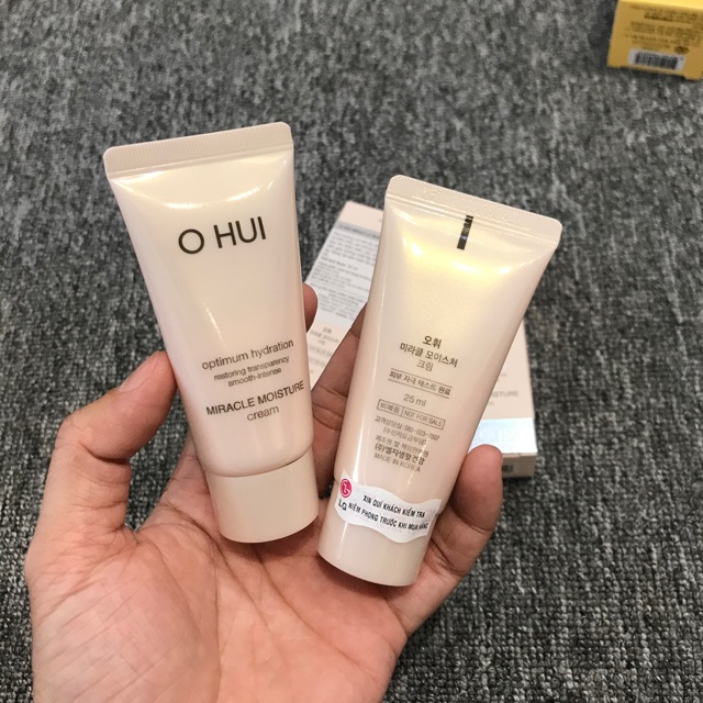 [HCM]Kem dưỡng ẩm Ohui Miracle 25ml