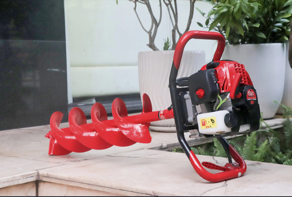 [HCM]Máy khoan đất oshima 2p tặng kèm mũi 150mm