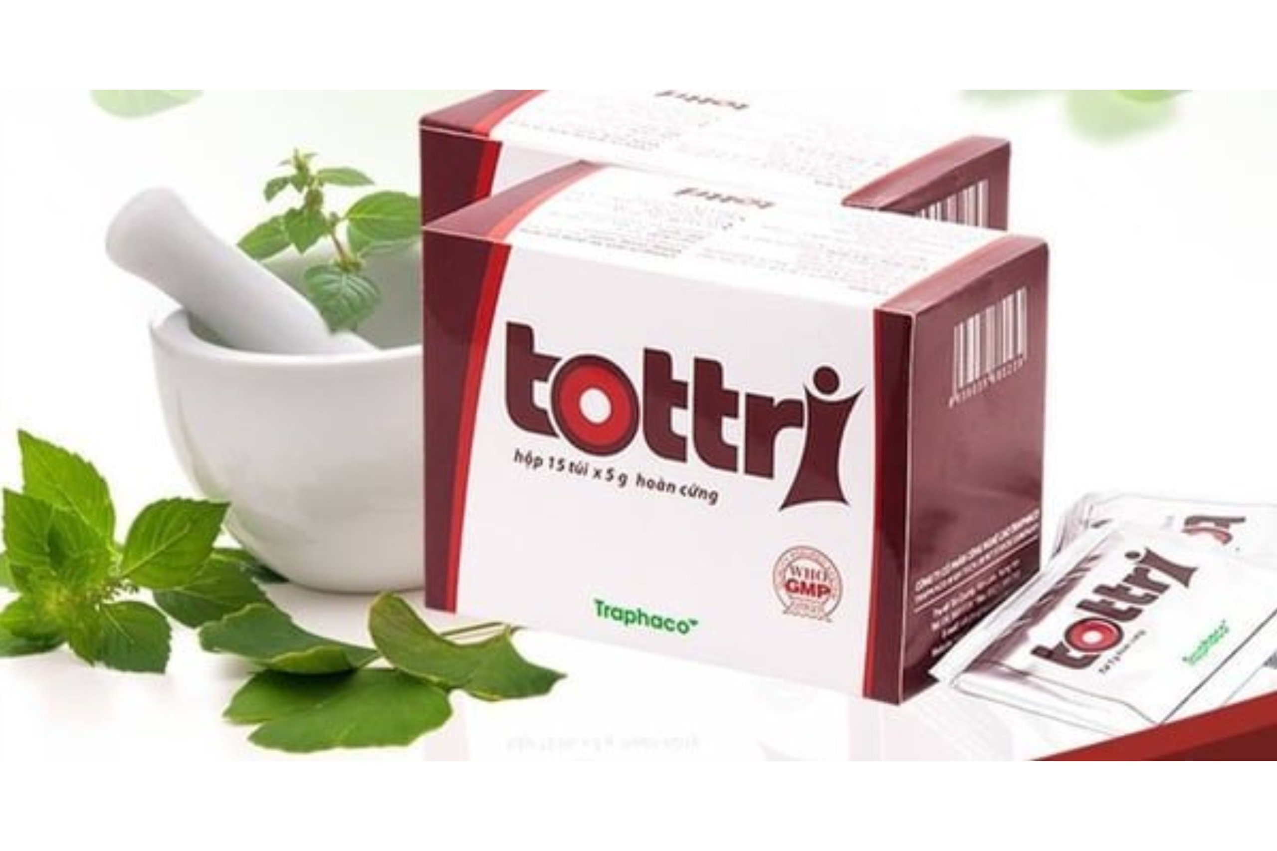 [Cam kết chính hãng] Viên Uống TOTTRI ( hộp 15 túi x 5g hoàn cứng)