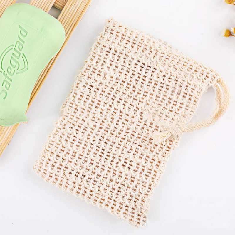 Combo Túi Lưới Tạo Bọt Sợi Lanh Thiên Nhiên