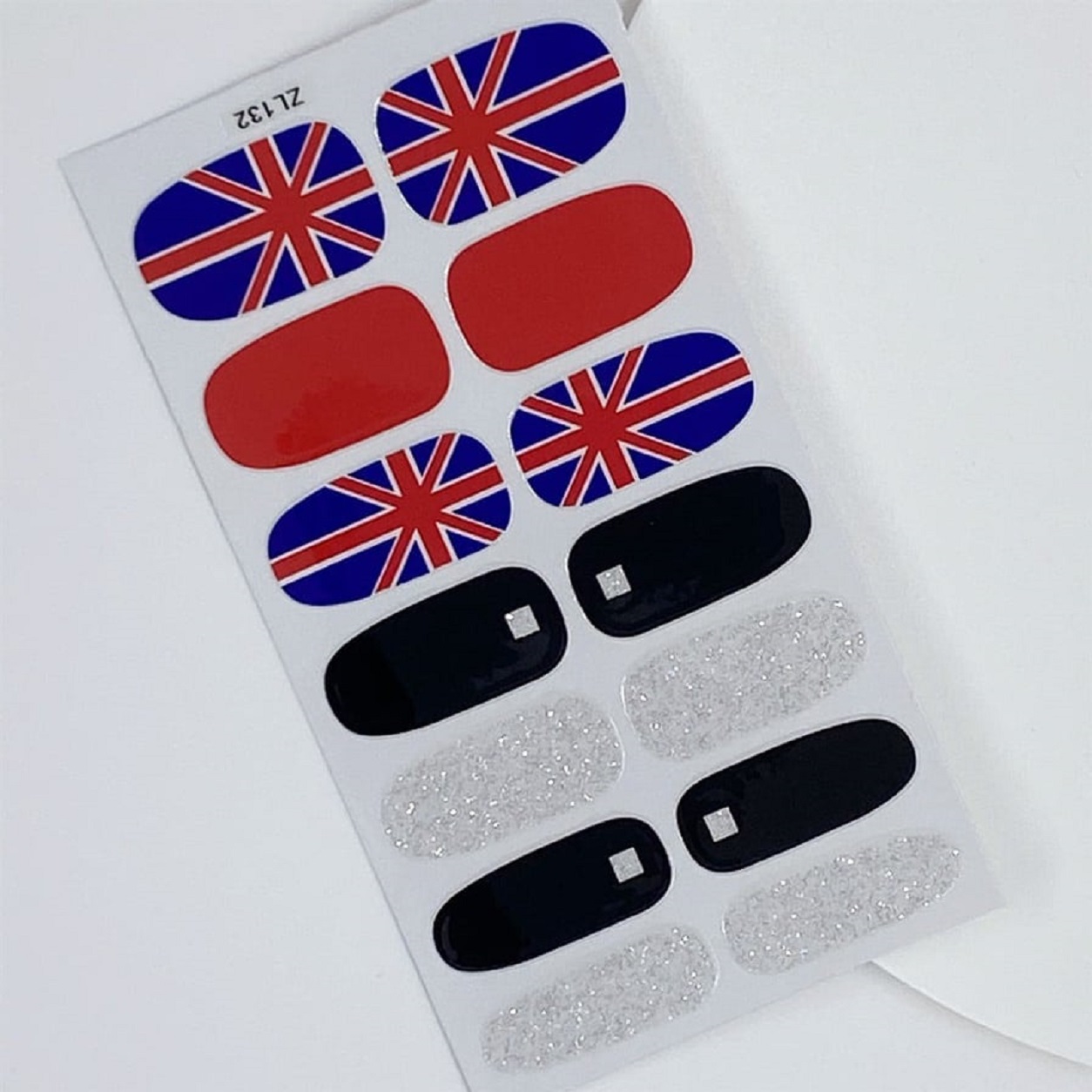 Móng giả, Sticker 3D trang trí móng chống nước, siêu bền