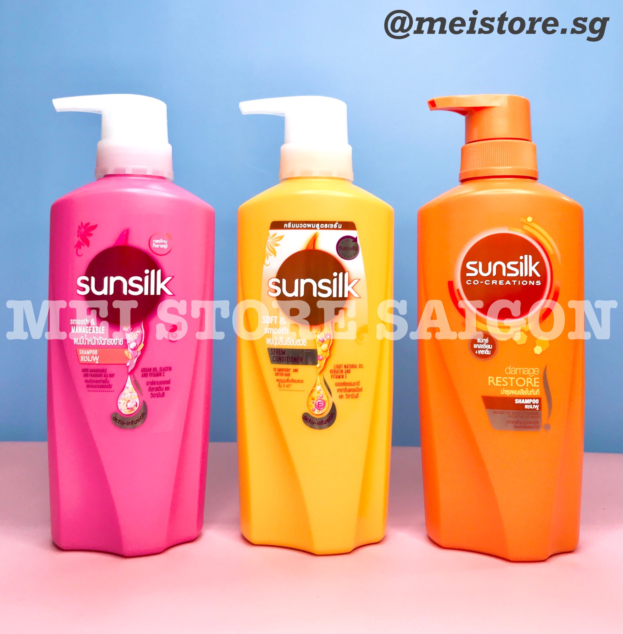 Dầu Gội Sunsilk Thái Lan 425ml Đủ Loại