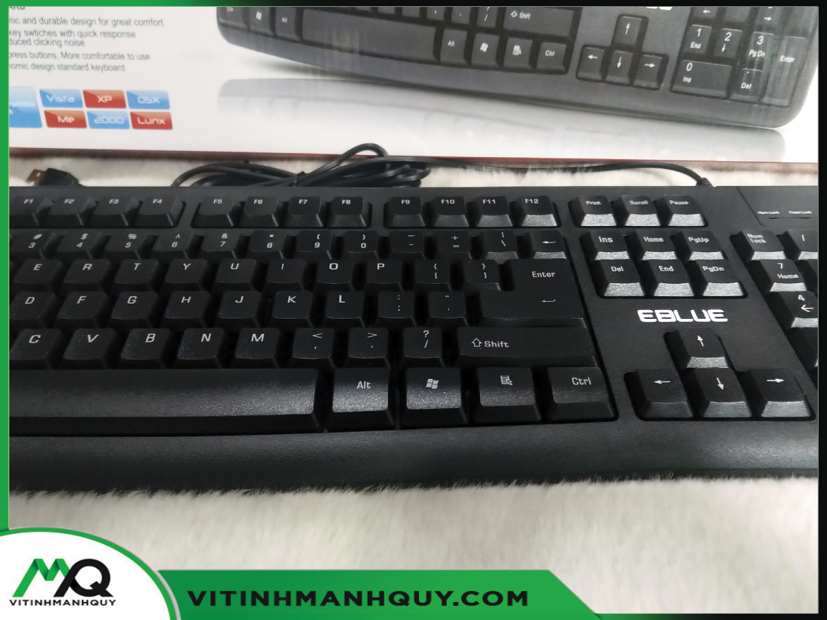 Keyboard Office E-Blue EKM045BK