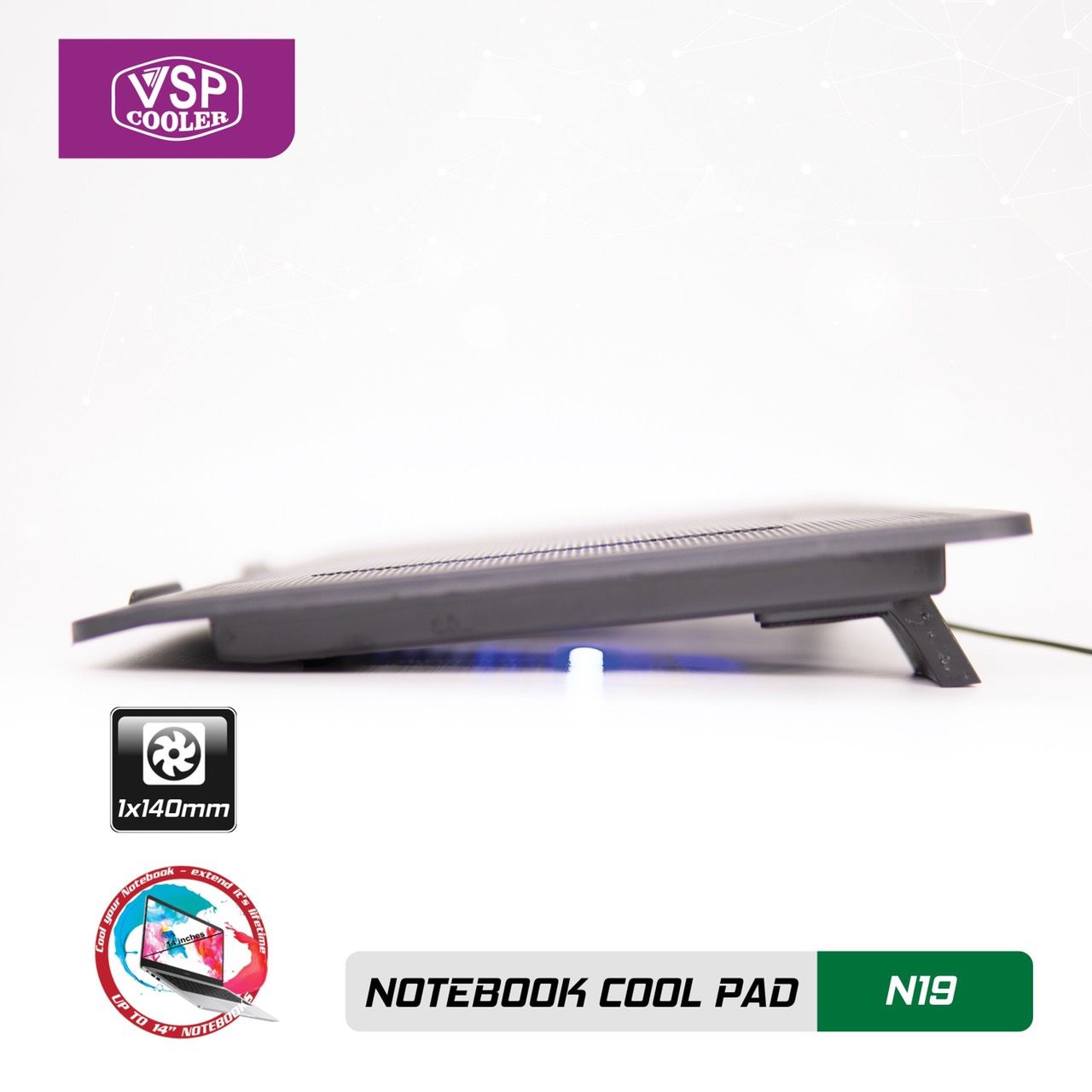 [HCM]Fan VSP Cooler N19 (1*Fan 14cm)
