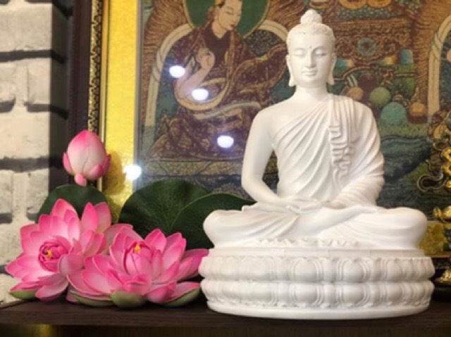 Tượng Phật Bổn sư Thích Ca cao 34cm