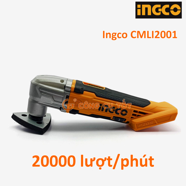 Máy cắt rung đa năng dùng pin Lithium 20V Ingco CMLI2001 ( không bao gồm pin sạc)