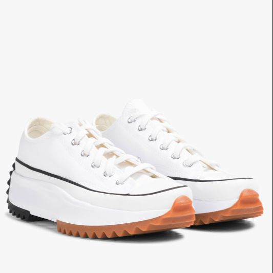 Giày Converse run Hike star 1970s low white Top ( Cv 1970s màu kem thấp cổ)