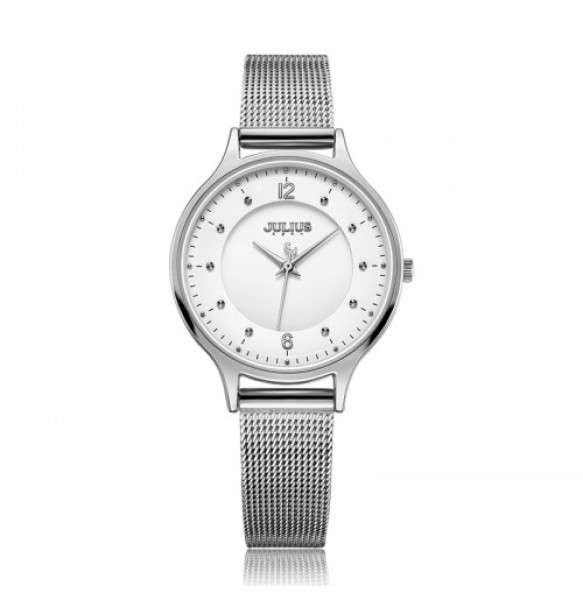 Đồng hồ nữ Julius JA-1060A màu trắng