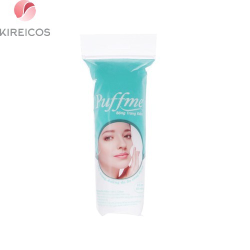[HCM]Bông Tẩy Trang Tròn Puffme 80 Miếng