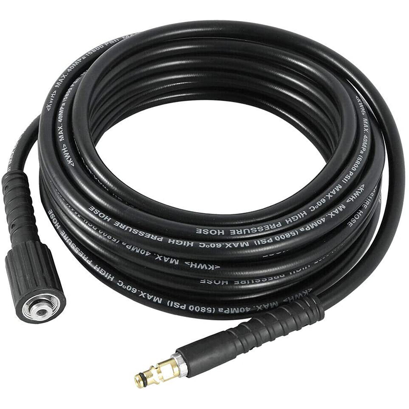 15M 49FT 2320PSI High Pressure Washer Hose Tube Water Pipe Cleaning Replacement for Karcher K2 K3 K4 K5