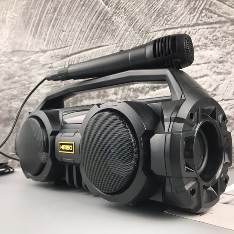 [HCM]Loa bluetooth Kimiso KM-S1 Tặng kèm 1 mic có dây