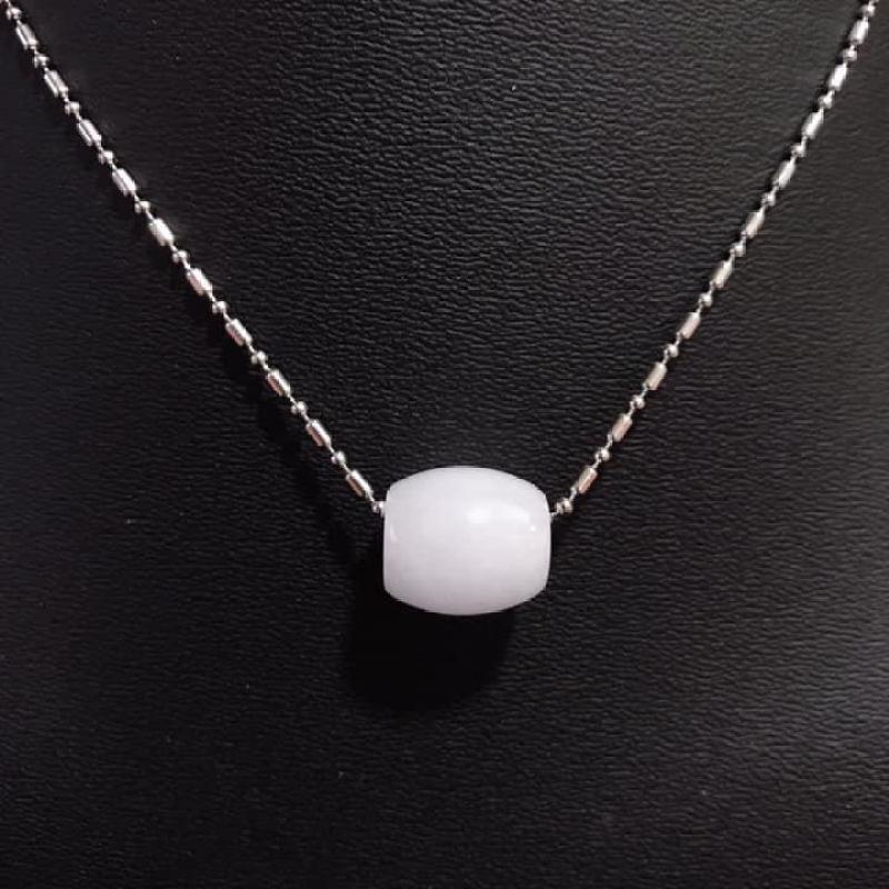LU THỐNG NGỌC CẨM THẠCH TRẮNG -SIZE HẠT 13LY- MẪU A1