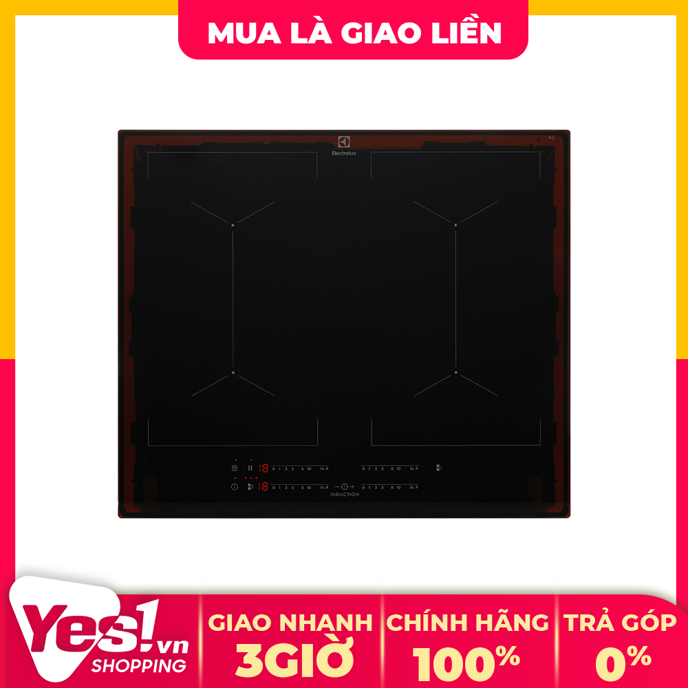 Bếp từ 4 vùng nấu lắp âm electrolux eiv644 - bảo hành chính hãng - voucher 10% lên đến 800k