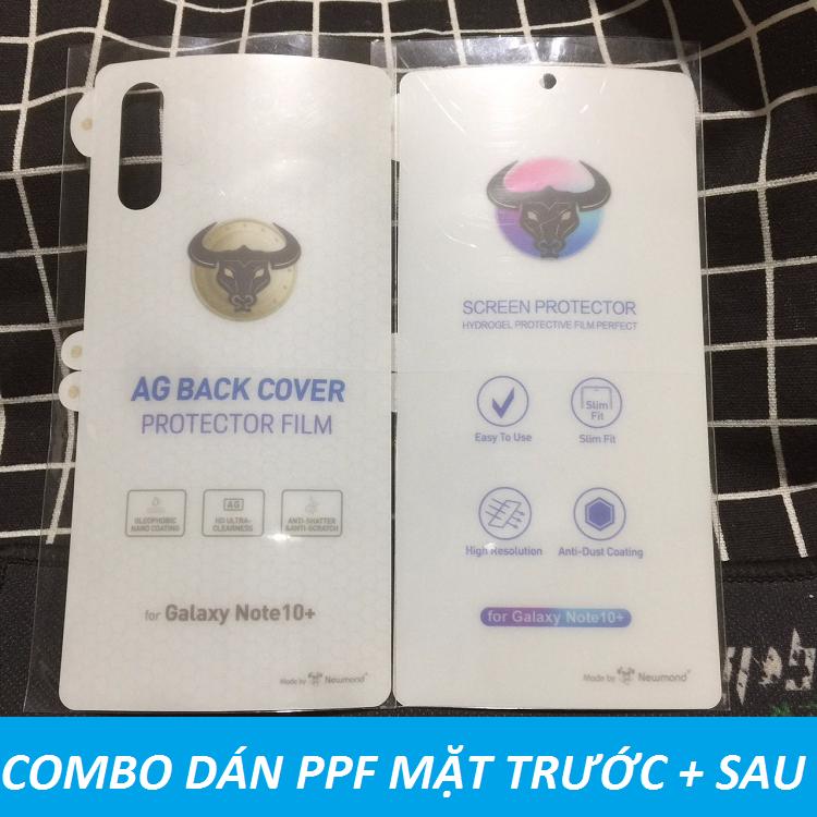 Dán chống xước PPF Galaxy Note 10 Plus Mặt Sau Và Mặt Trước