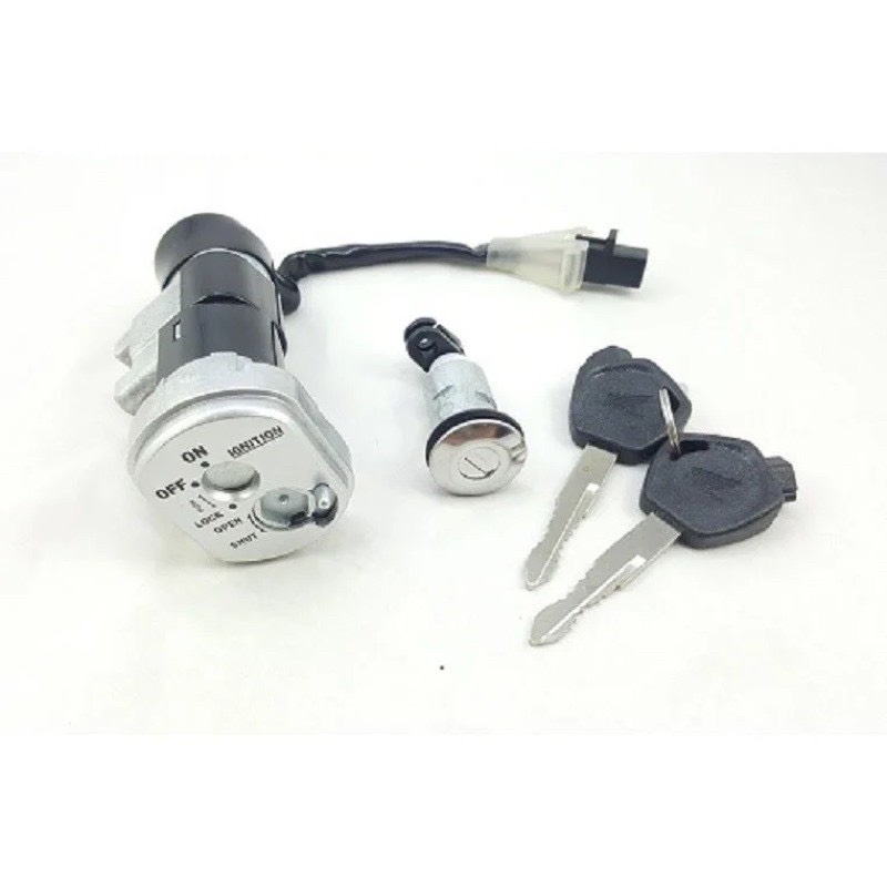 Bộ ổ khóa xe vision cũ đời 2011 ->2013 hàng cao cấp loại 1