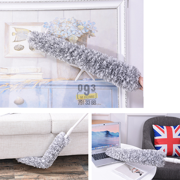 Adjustable Feather duster Stretch Extend Bending Microfiber Household Dusting Brush