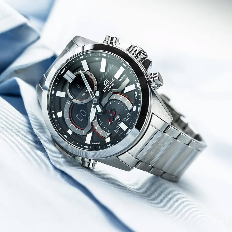 Đồng hồ Casio Edifice Nam Dây Kim Loại ECB-30D