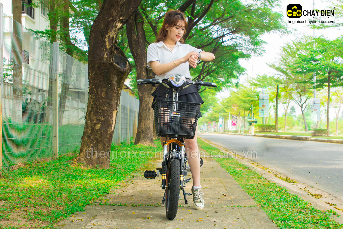 [HCM]XE ĐẠP ĐIỆN VNBIKE V4