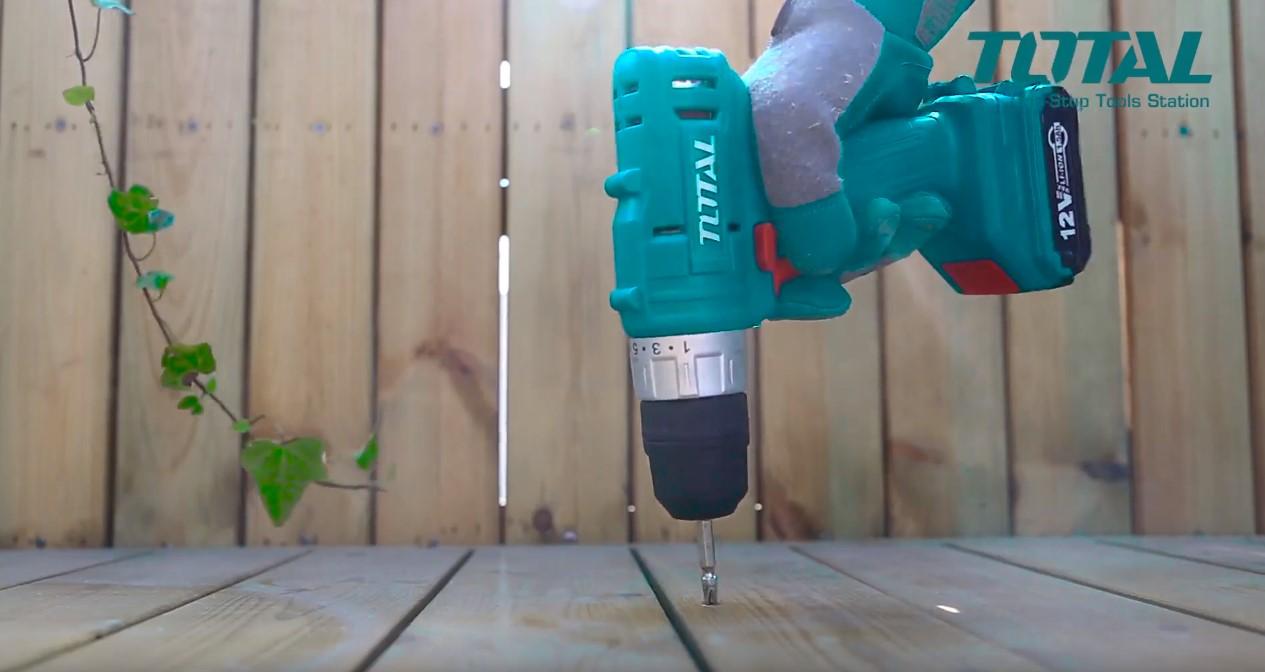 Máy khoan dùng pin total tdli1211 - 12v