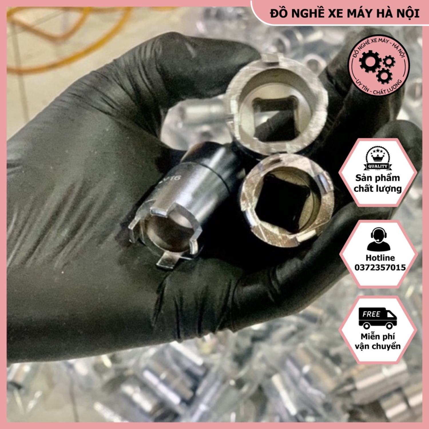 Bộ 3 Khẩu bắɴ Nồi Côn Dream/Wave/Future Siêu Xịn/16-19-21mm