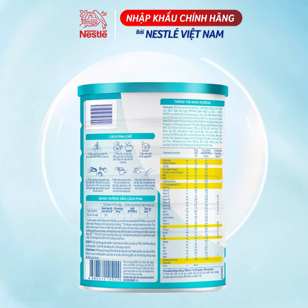 Sữa bột Nan Optipro 4 1.6kg