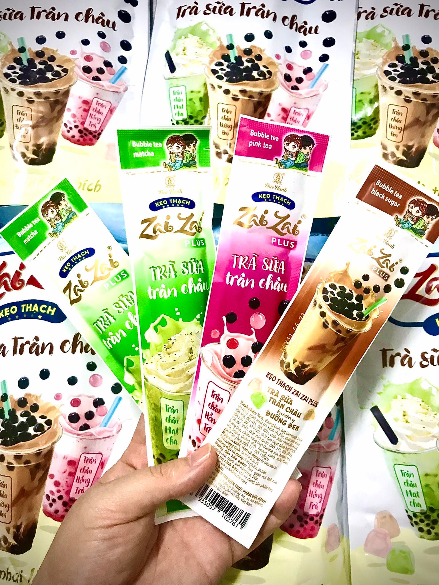 THẠCH ZAI ZAI TRÀ SỮA TRÂN CHÂU THÙNG 5KG